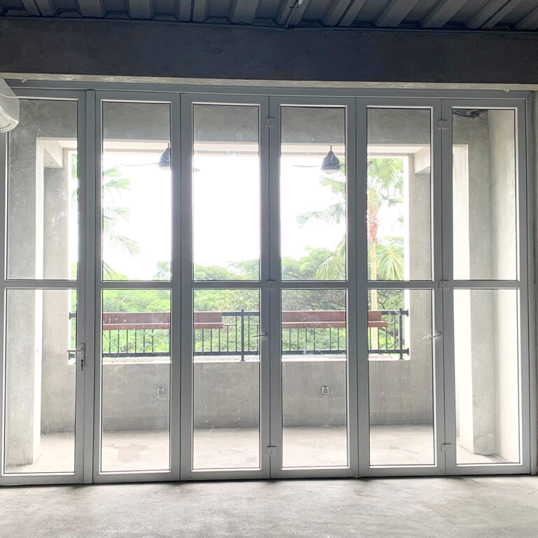 Pintu lipat 6 Daun + Swing Kiri