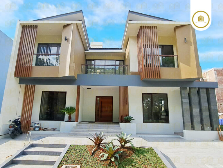 Hasil Pembangunan Rumah daerah Jakarta Barat dengan Kusen UPVC dari Griya Djaya Sentosa “Elegan, Modern, dan Berkualitas”.