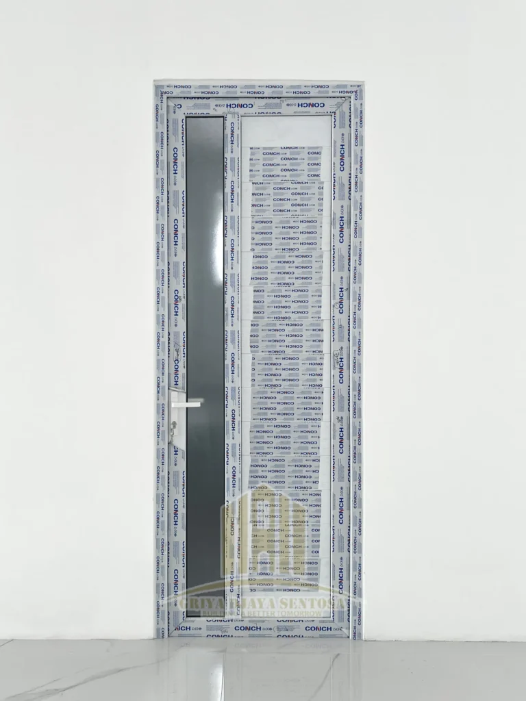 pintu swing panel UPVC-GJS