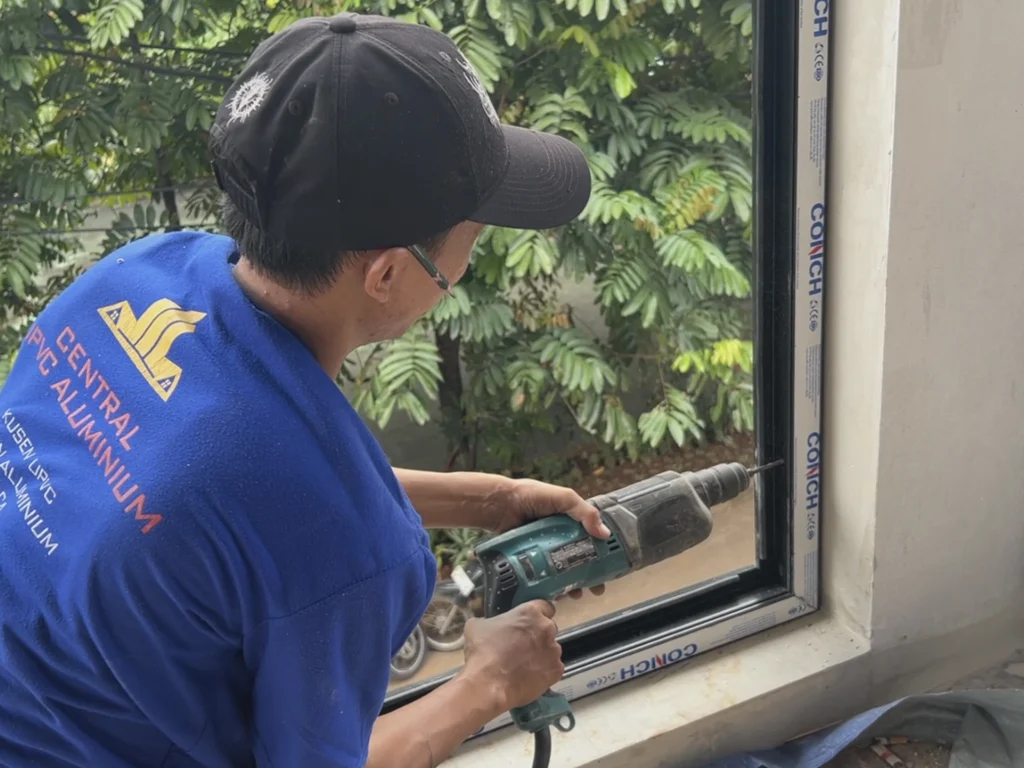 Proses Fabrikasi Kusen UPVC